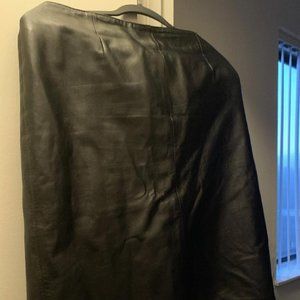 Black Leather Skirt